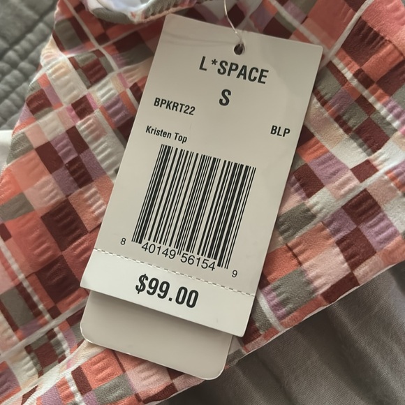 🆕 L * Space Kristen Tie Bikini Top Anthropologie - Picture 8 of 9